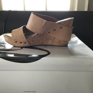 Lucky Brand Double Band Slides / Wedges